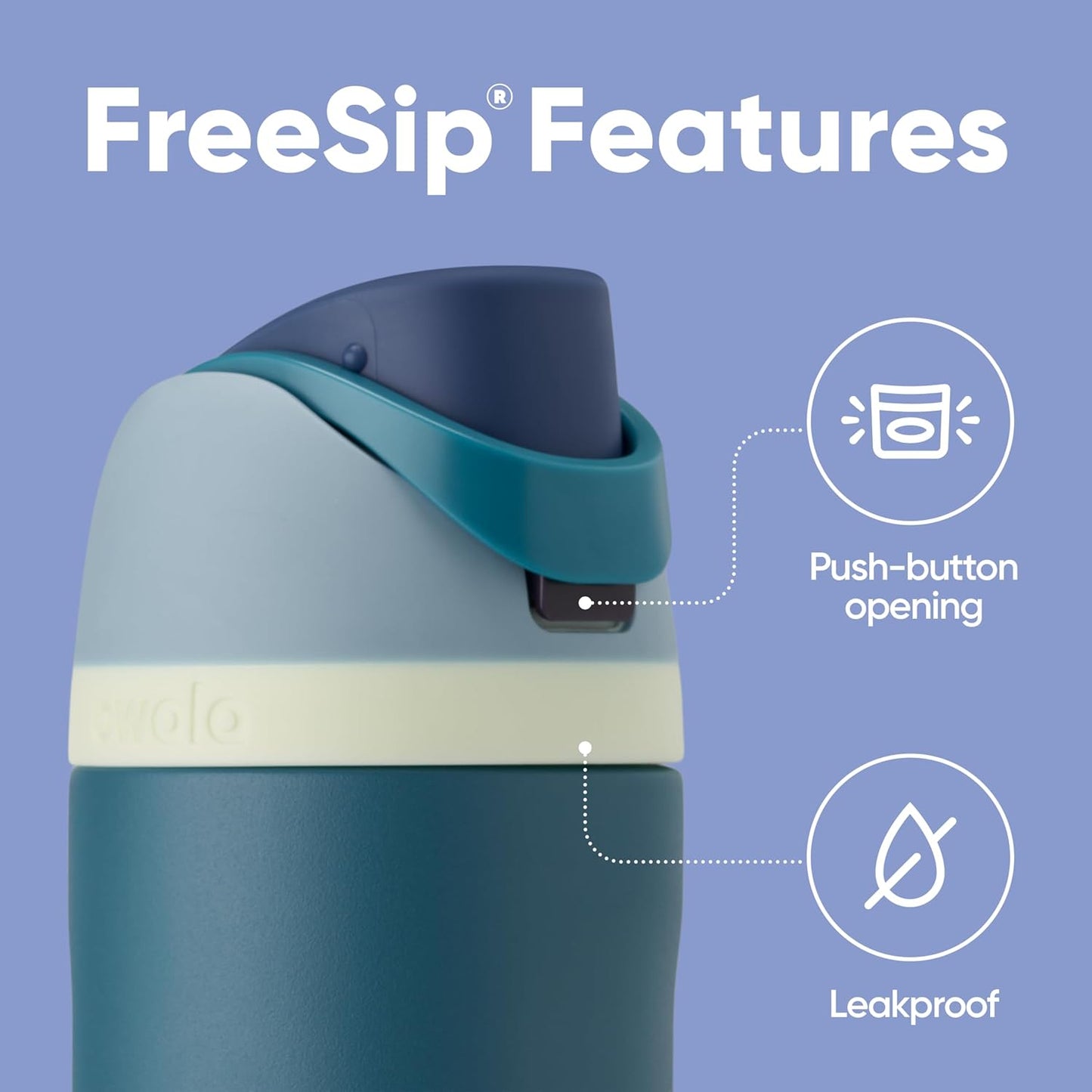 Sleek Sip & Go Bottle