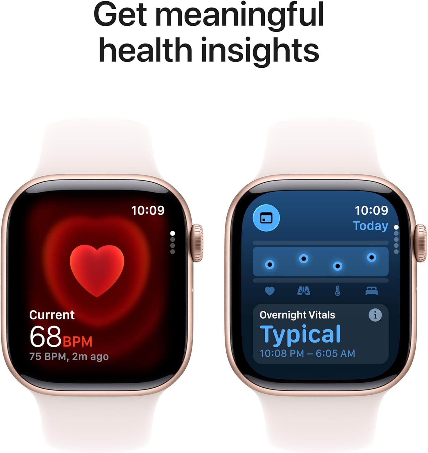 Rose Gold Smart Fitness Watch