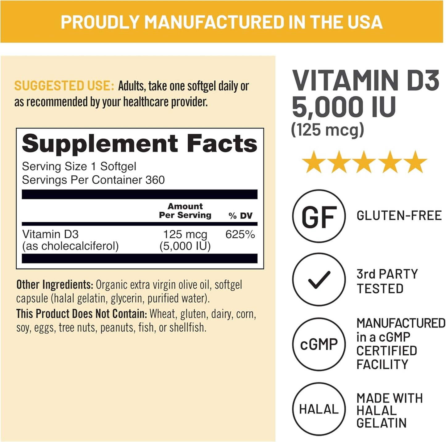 Sunny Boost Vitamin D3